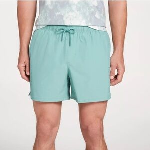 VRST Woven Nylon 5” Short‎ NEW!!! Size 2X!! Dusty Teal Heather!! 🏌️👟🏋️